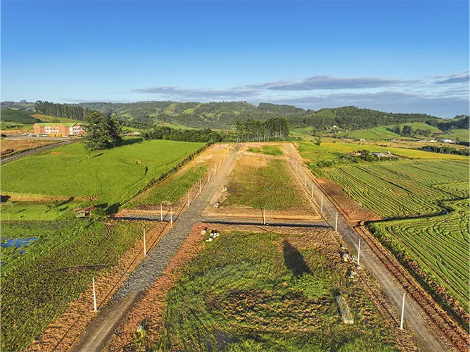 Obras do loteamento — vista 6